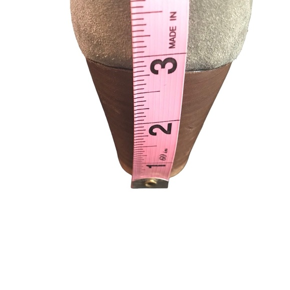 DIBA Sofia Gray Suede Leather Ankle Booties 8.5 NEW - Picture 13 of 13